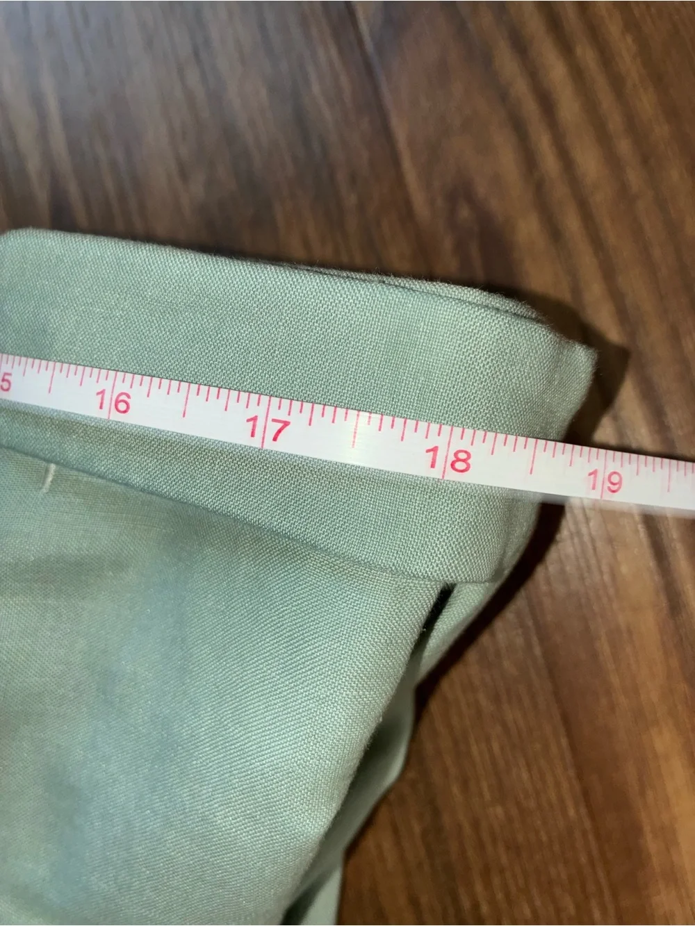 Ralph Lauren Purple Label Mint Green Gregory Hand-Tailored Silk-Linen Trouser